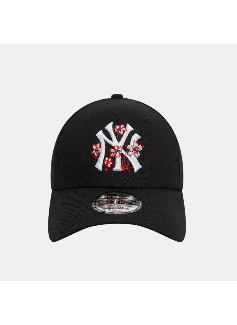 Men's MLB New York Yankees Flower Icon 9FORTY Cap