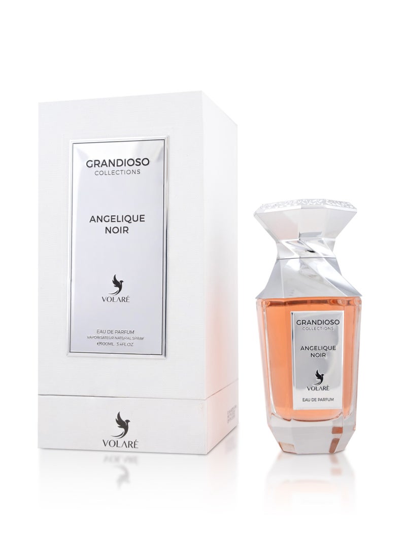 Volare Angelique Noir Eau de Parfum - Unisex Floral Vanilla | 100ml
