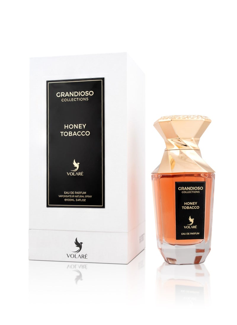 Volare Honey Tobacco Eau de Parfum - Unisex Sweet Oud Scent | 100ml