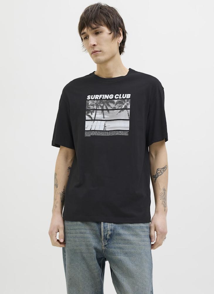 JJPORTO TEE SS CREW NECK