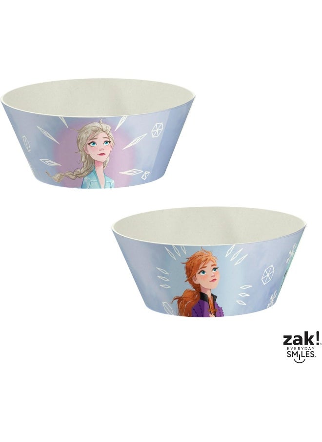 Zak Designs Disney Frozen 2 Kids Dinnerware Set 3 Pieces