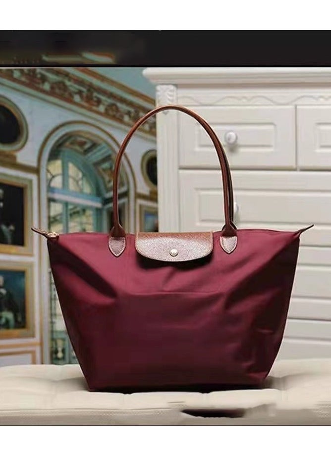 Crossbody Tote Bag, Large Handbag, Spacious Travel Bag, Detachable Shoulder Strap