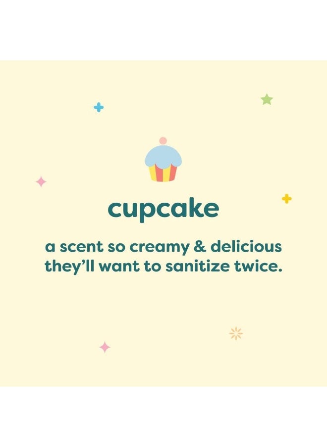 Babyganics KidsFoaming Body Wash, Cupcake, Tear-Free, 14 Fl Oz (Pack of 2)