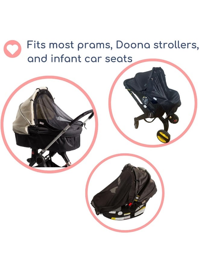 IntiMom Sun Shade for Stroller and Infant Car Seat