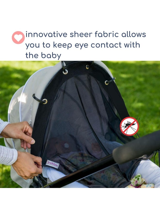 IntiMom Sun Shade for Stroller and Infant Car Seat