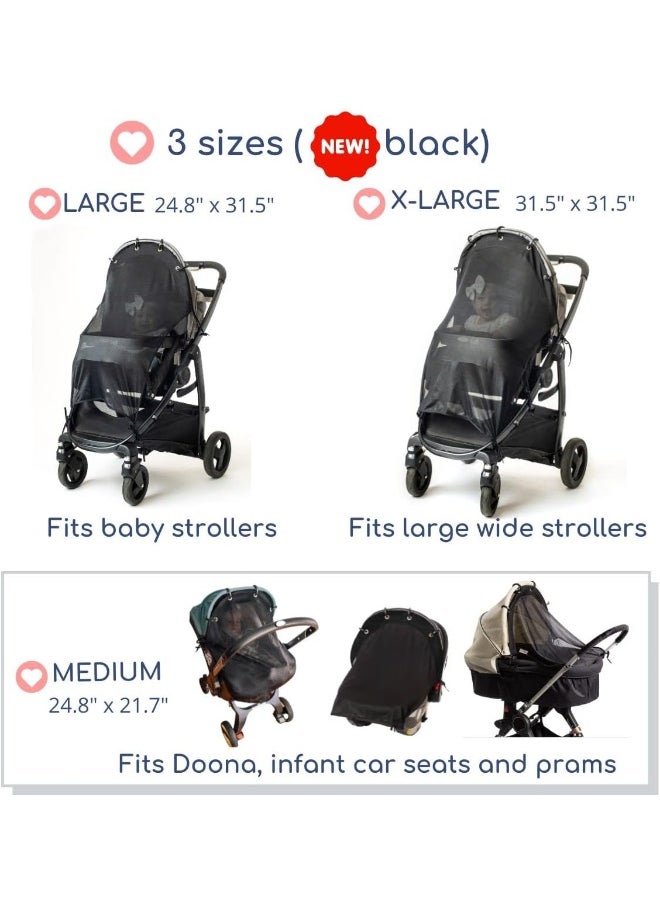 IntiMom Sun Shade for Stroller and Infant Car Seat
