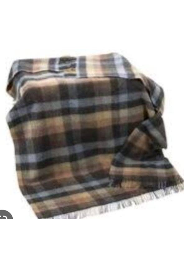 Bezzilish Home Luxury Pashmina Marino Hoziery Pure Woollen Blanket Single Bed for HotelGuest HouseHospitalPG Pack of 1 Multicolor 04
