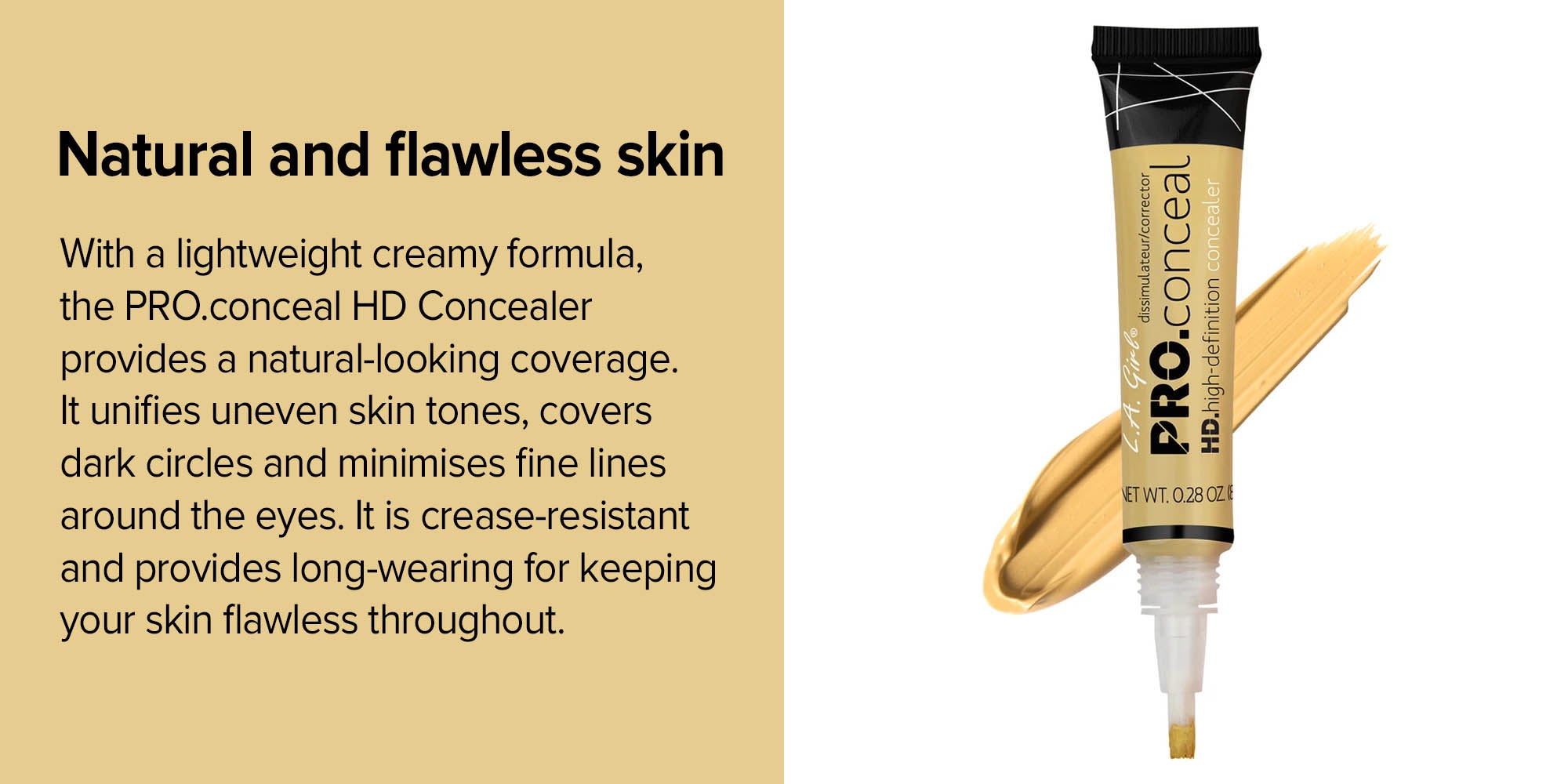 Pro Conceal HD Concealer GC991 Yellow Corrector