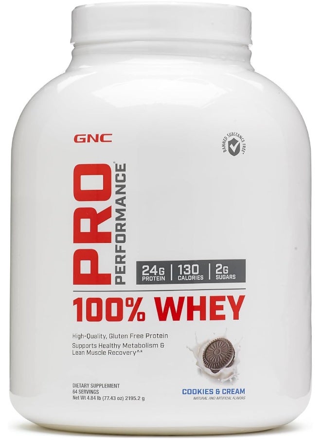 PRO PERFORMANCE 100% WHEY - COOKIES & CREAM
