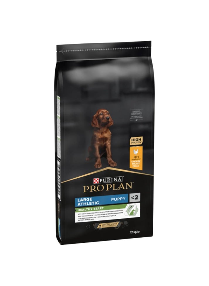 PURINA Pro Plan Healthy Start Large Athletic Puppy Dry Dog food with Chicken 12kg