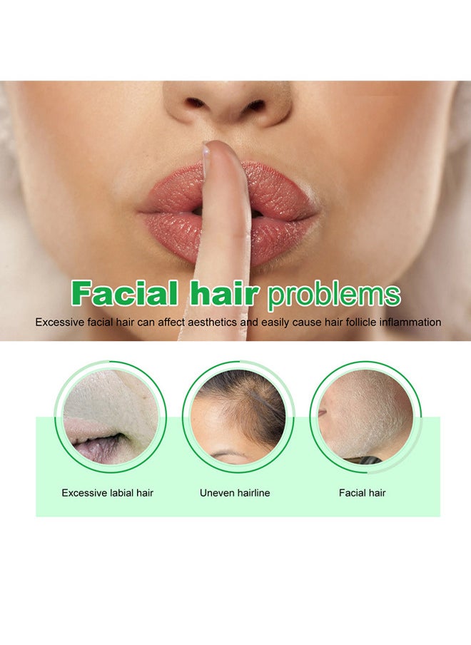 Facial Hair Removal Cream With Aloe For Face And Body Mild Soothing Effective Repairing (1.75fl Oz Depilatories)