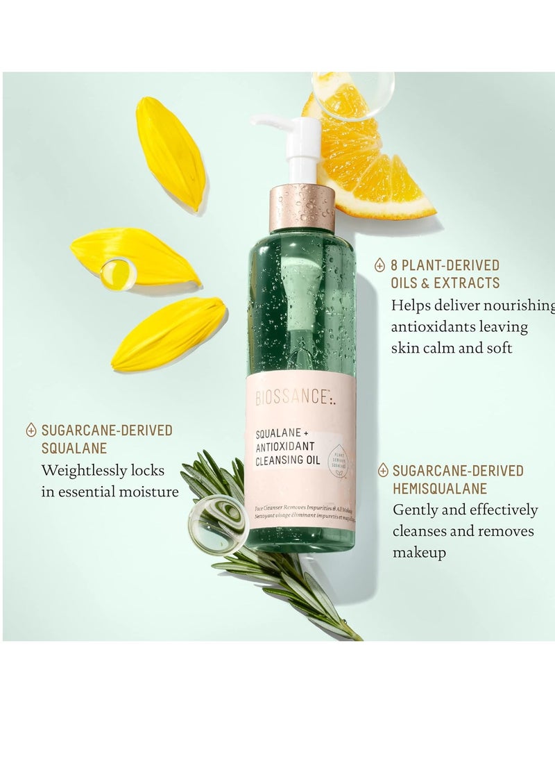 BIOSSANCE Squalane + Antioxidant Cleansing Oil