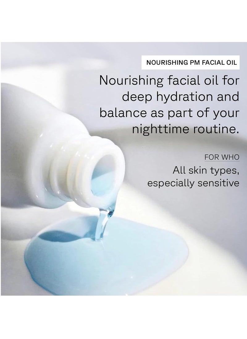 Acure Seriously Soothing Tansy Night Rose Oil - Soothes, Deep Hydrate & Moisturize Dry, Acne Prone, Sensitive Skin - Antioxidant Night Cream Serum Oil Blend with Blue Tansy & Rose - 100% Vegan, 1 oz