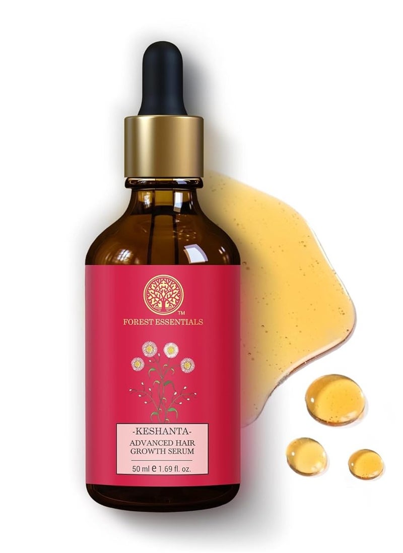 Keshanta Advanced Hair Growth Serum | Ayurvedic Serum To Reduce Hair Loss | Natural Hair Growth Oil | Ayurvedic Scalp Serum, 50 ml