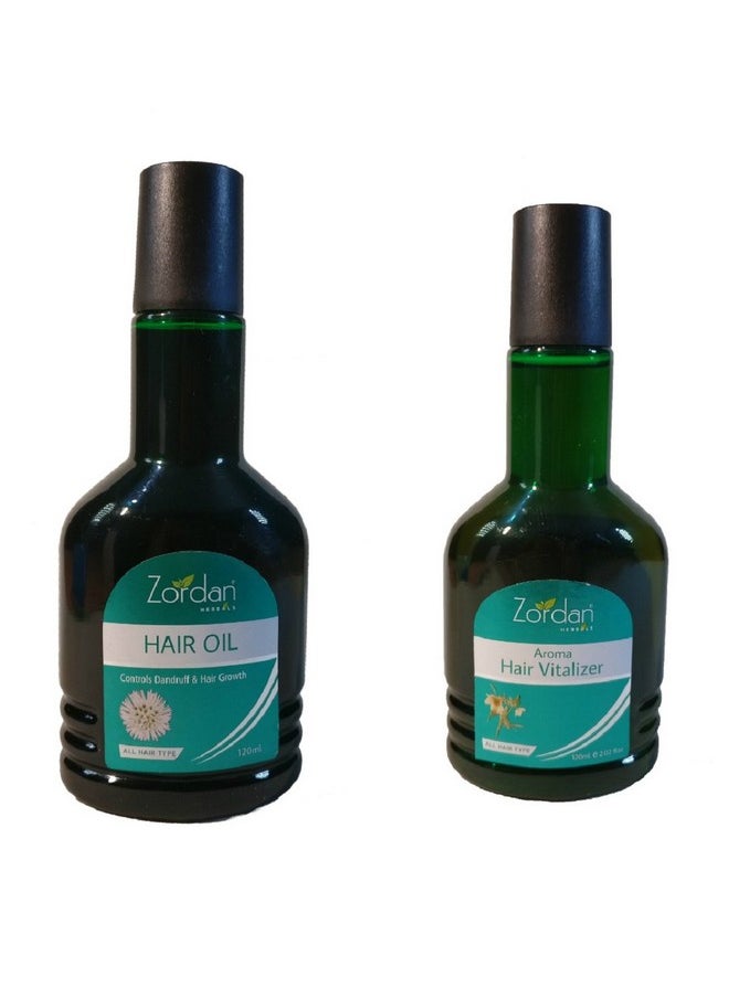 ZORDAN AROMA HAIR VITALIZER+HERBAL HAIR OIL