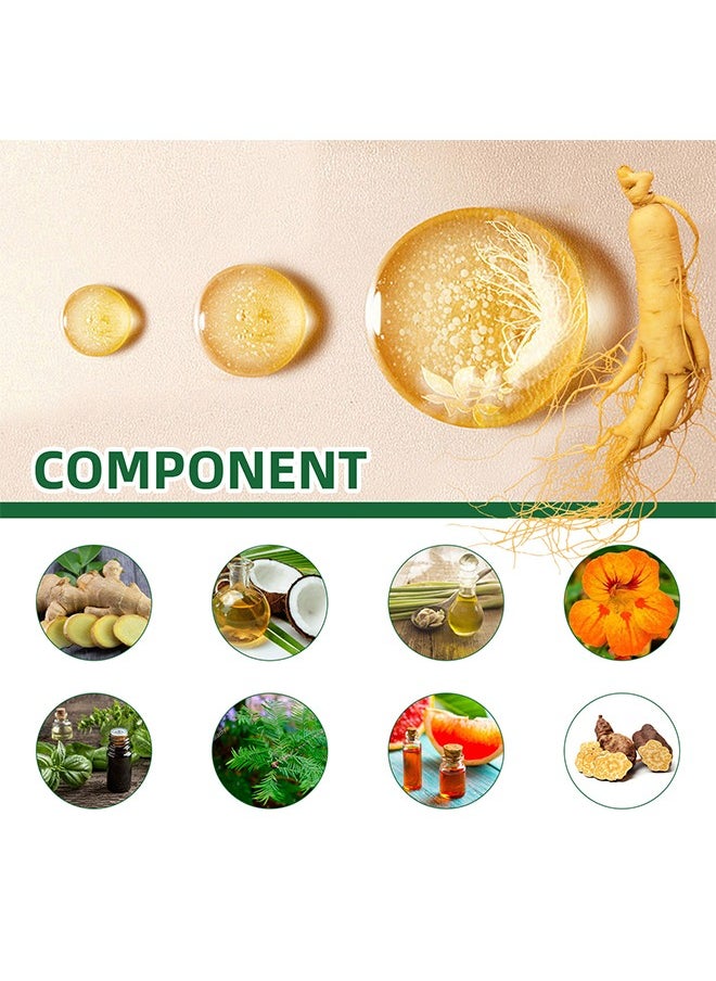 Natural Herbs , Ginseng Hair Thickening Liquid Ginseng Essence Hair Thickening Spray Prevents Hair Loss Strengthens Hair Protects and Moisturizes Hair 100ml
