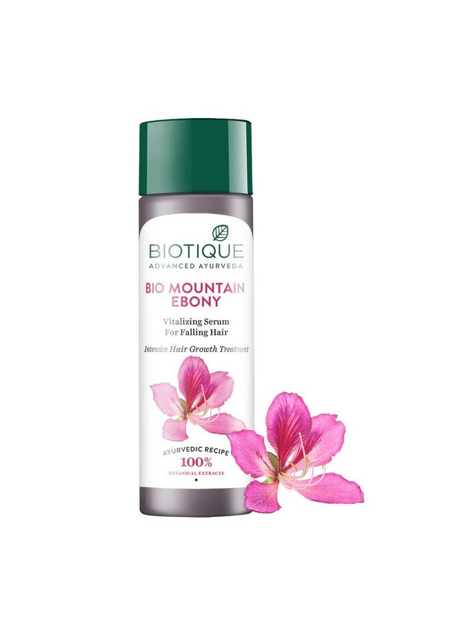 Biotique Bio Mountain Ebony Vitalizing Serum For Falling Hair Intensive Hair