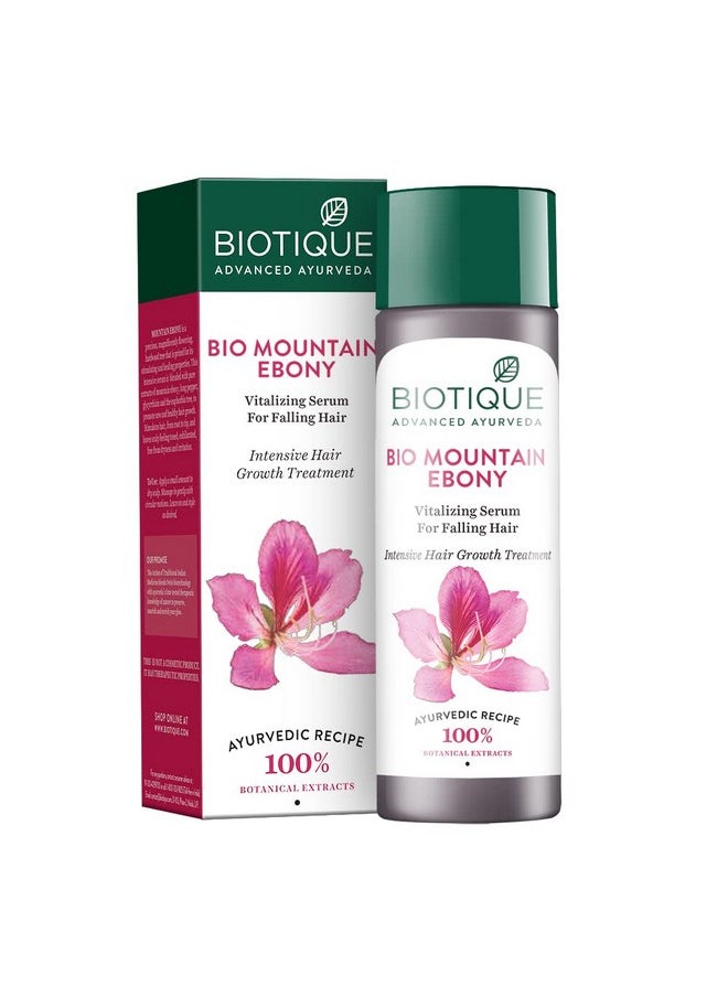 Biotique Bio Mountain Ebony Vitalizing Serum For Falling Hair Intensive Hair