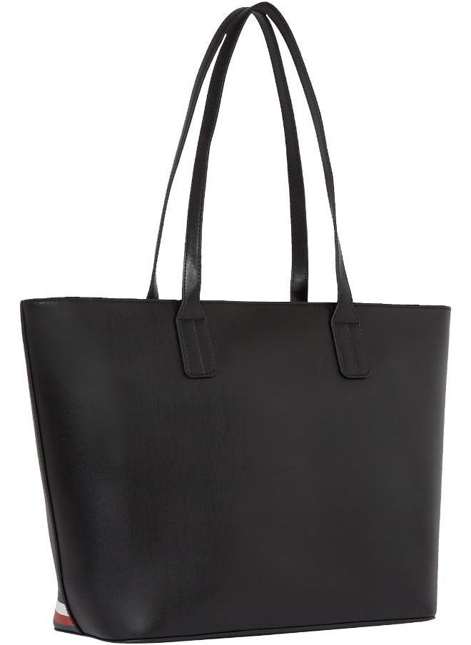 Logo Detail Zip Over Tote