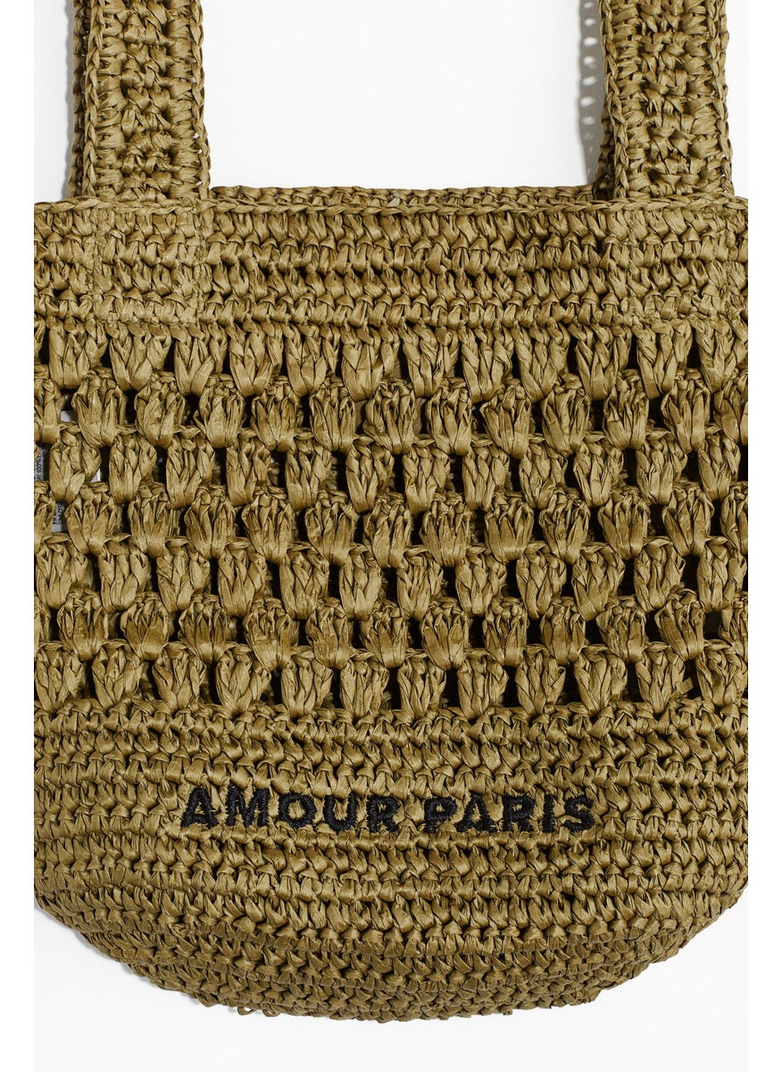 Straw Tote Bag