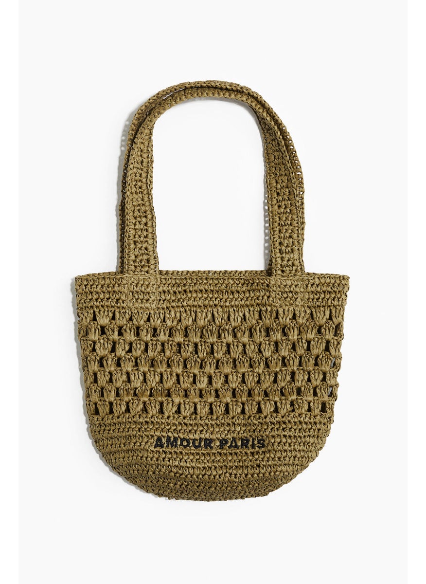 Straw Tote Bag