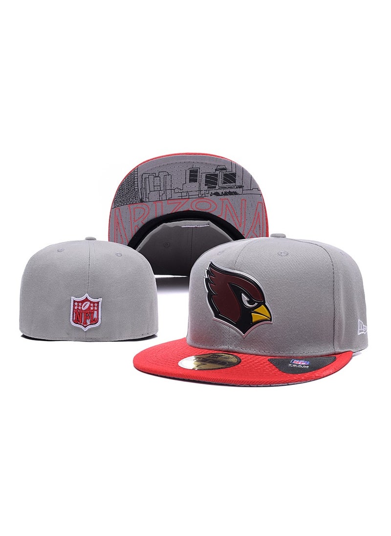 NEW ERA 3D Embroidered Fitted Baseball Team Cap with Closed Back for Sun Protection-57.7CM