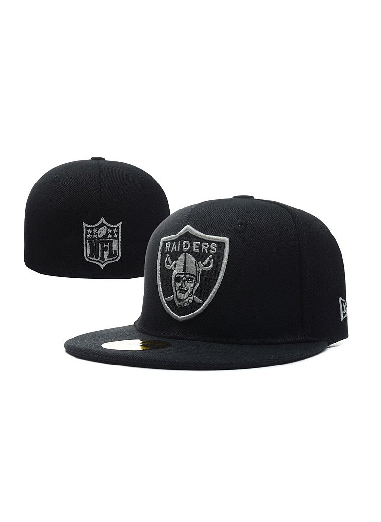 NEW ERA 3D Embroidered Fitted Baseball Team Cap with Closed Back for Sun Protection-58.7CM