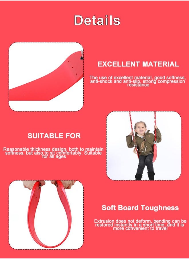 1-Piece Belt Swing Eva Flexible Soft Swings Chairs Indoor Outdoor For Children
