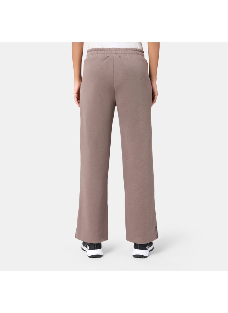 Women's Raw Edge Wide Leg Pants