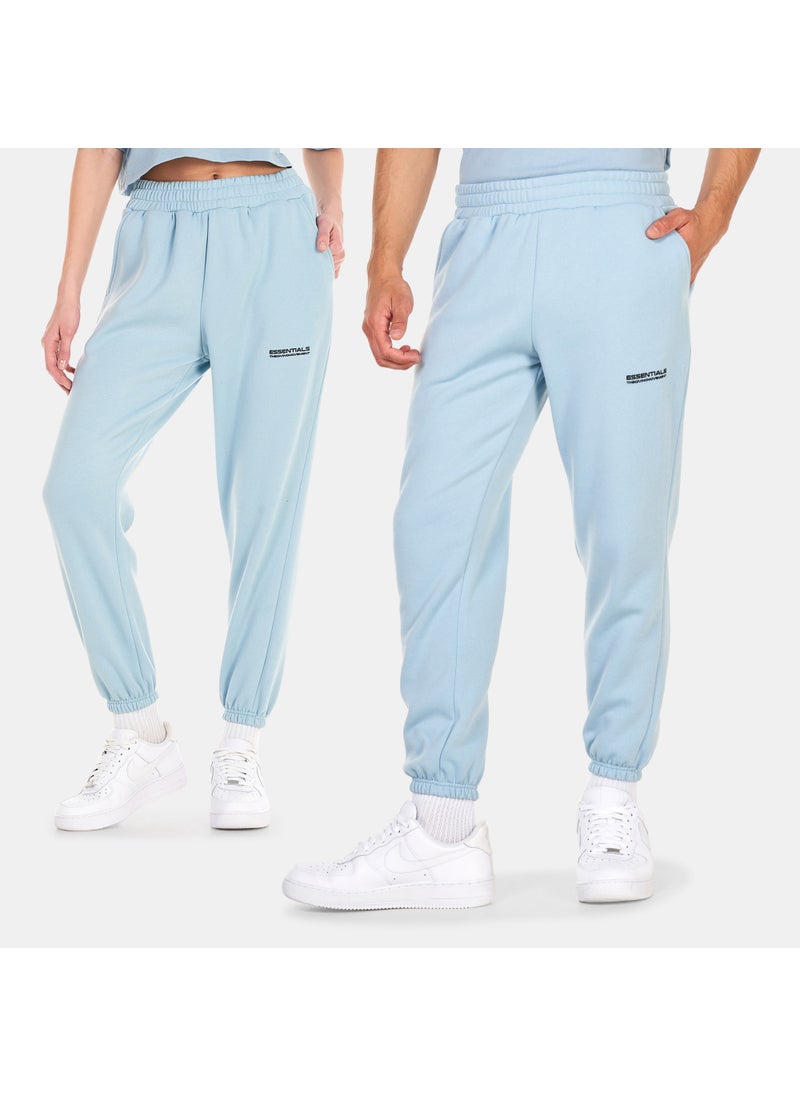 Printed Organic Fleece Joggers