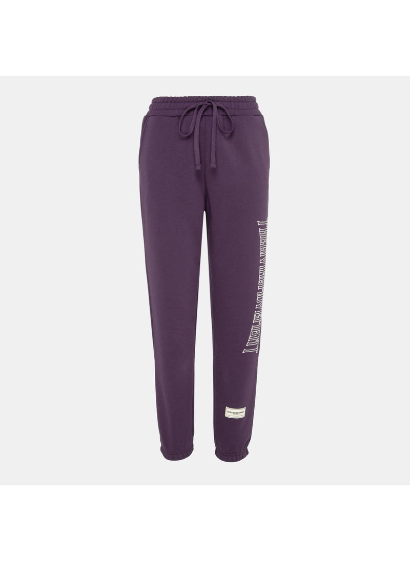 Women's Collegic Font Joggers
