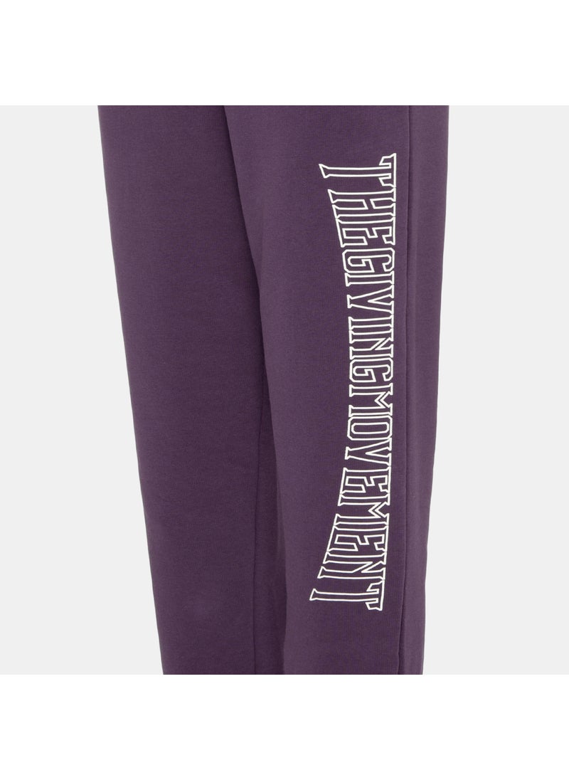 Women's Collegic Font Joggers