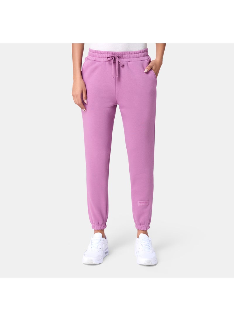 Women's Collegic Font Joggers