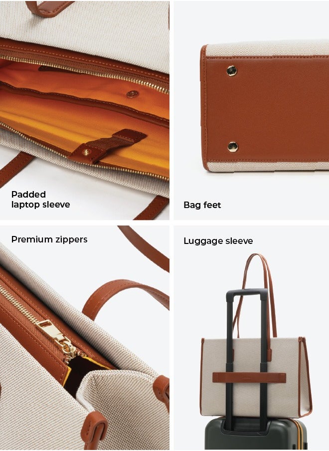 MOKOBARA The Skye Tote Bag | Fits upto 14