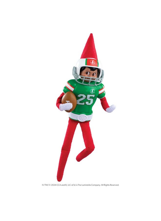 The Elf on the Shelf® Brown Eyed Boy & Claus Couture Collection® Touchdown Tidings Set
