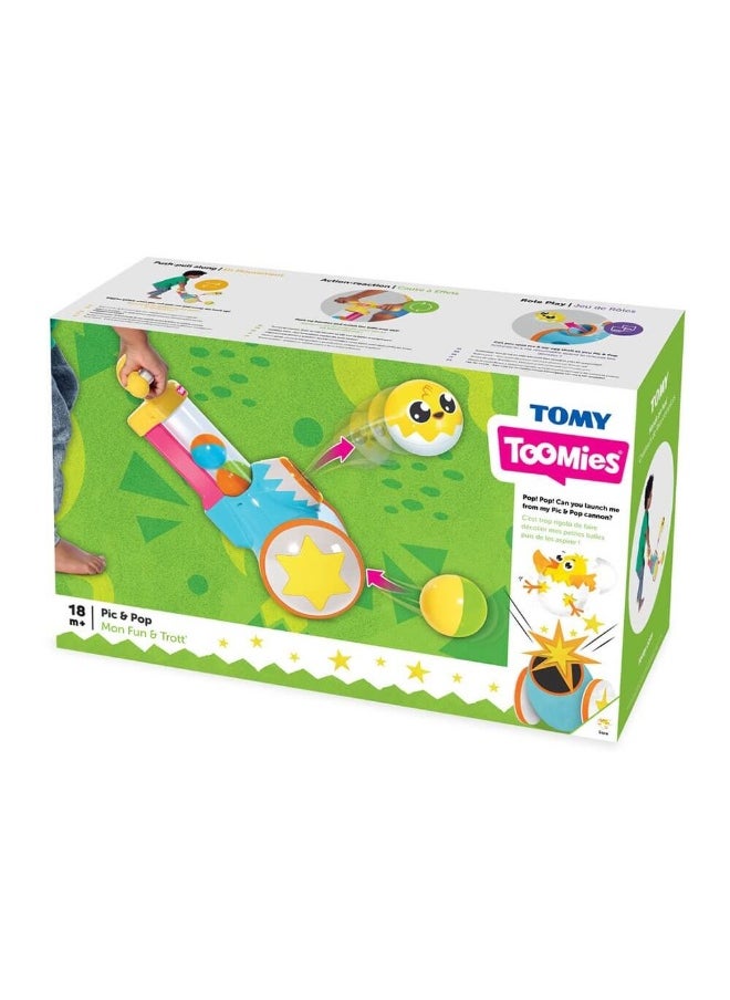 Pic & Pop Push Along Baby Toy