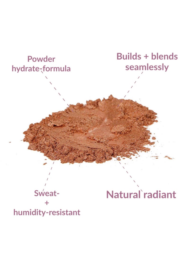 Glam Glow Wonder Stick 5D Highlighter | Multi-Use Face & Body Illuminator | Lightweight, Buildable, Long-Lasting | 100% Organic, Vegan, Halal, Cruelty-Free