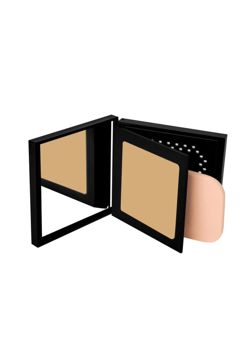 Glam It! Perfect Full Coverage Matte Powder Pressed Foundation | 2-in-1 Setting & Foundation | Matte Finish, Long-Lasting, Lightweight | Vegan, Halal, Cruelty-Free