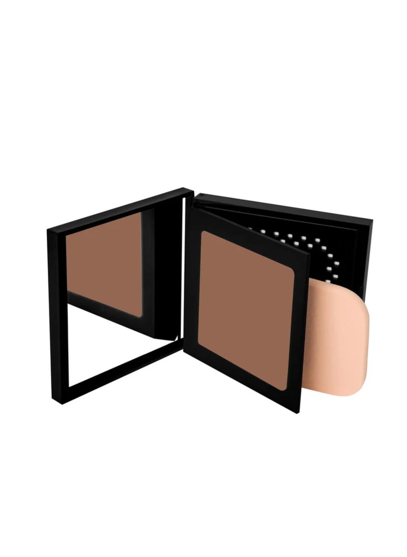 Glam It! Perfect Full Coverage Matte Powder Pressed Foundation | 2-in-1 Setting & Foundation | Matte Finish, Long-Lasting, Lightweight | Vegan, Halal, Cruelty-Free