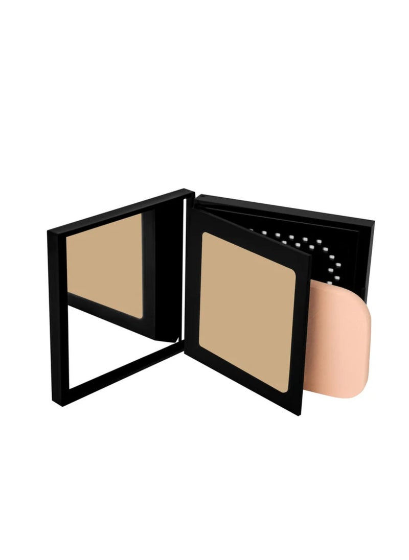 Glam It! Perfect Full Coverage Matte Powder Pressed Foundation | 2-in-1 Setting & Foundation | Matte Finish, Long-Lasting, Lightweight | Vegan, Halal, Cruelty-Free