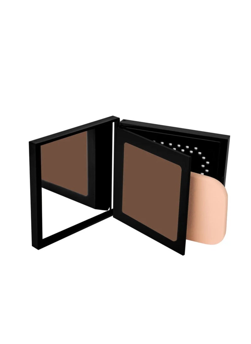 Glam It! Perfect Full Coverage Matte Powder Pressed Foundation | 2-in-1 Setting & Foundation | Matte Finish, Long-Lasting, Lightweight | Vegan, Halal, Cruelty-Free