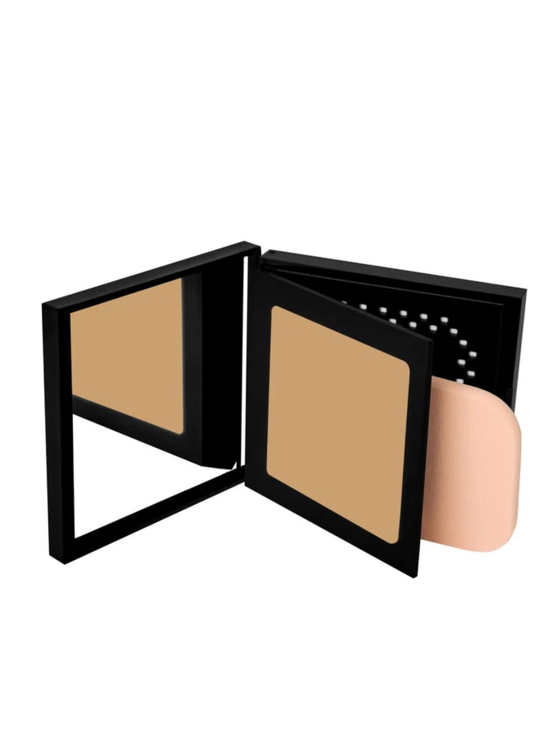 Glam It! Perfect Full Coverage Matte Powder Pressed Foundation | 2-in-1 Setting & Foundation | Matte Finish, Long-Lasting, Lightweight | Vegan, Halal, Cruelty-Free