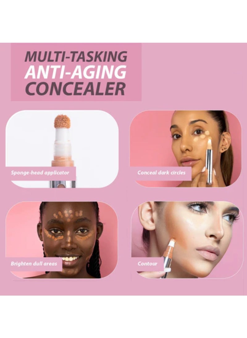 3D Liquid Multi-Use Sculpting Concealer | Full Coverage, Matte Finish, Lightweight & Long-Lasting | Conceals Dark Circles, Blemishes & Redness | Suitable for All Skin Types
