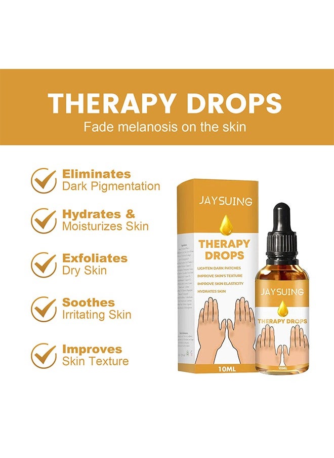 Therapy Drops,Dark Knuckle Whitening Serum 10 ML