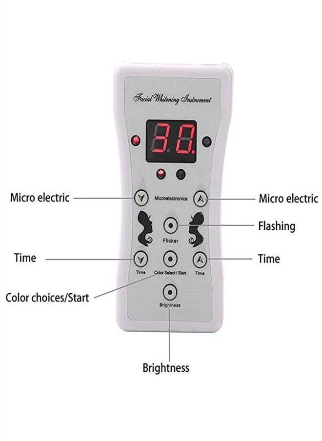 LED Seven-color Light Beauty Mask Instrument Skin Rejuvenation Wrinkle Removal Acne