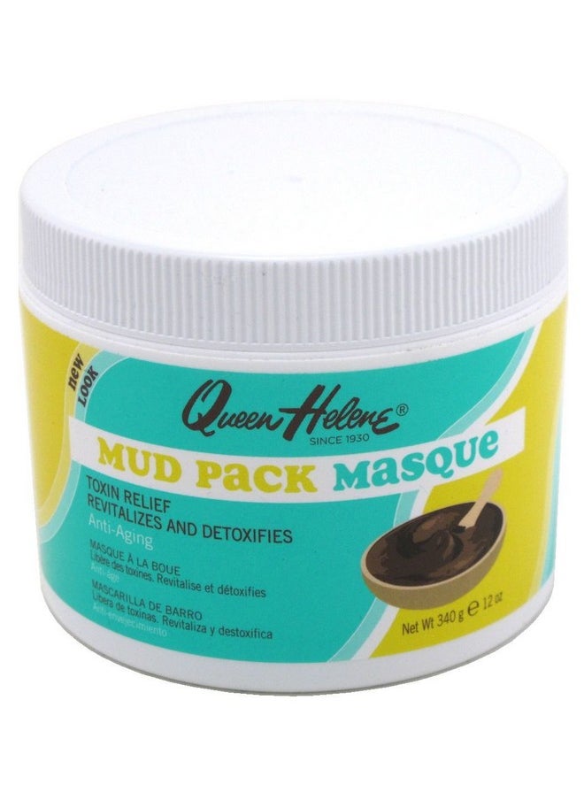 Queen Helene Jar Mud Pack Masque 12 Ounce (354ml) (3 Pack)