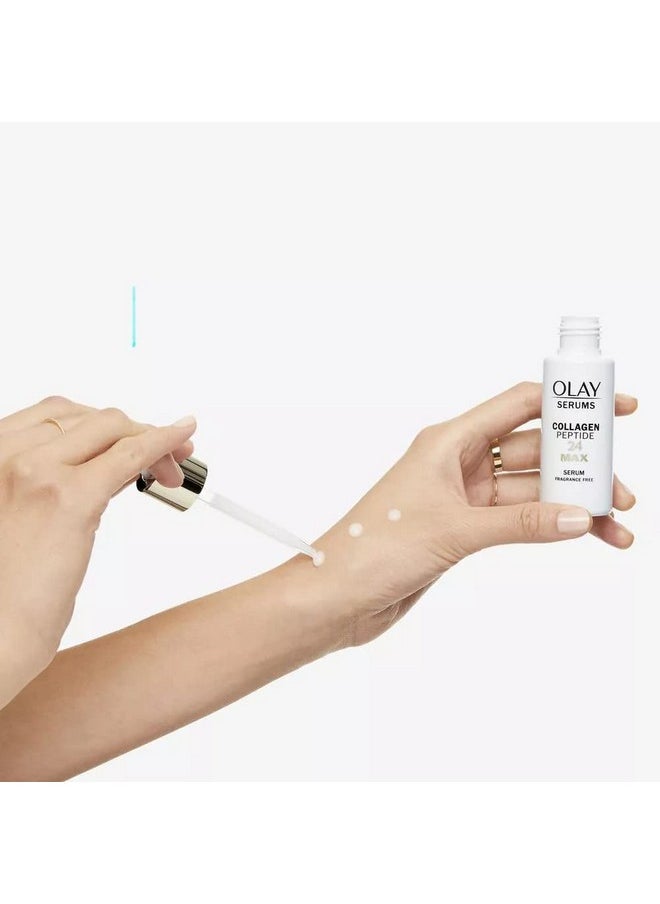 Olay Collagen Peptide 24 MAX Serum - Fragrance Free - 1.3 fl oz