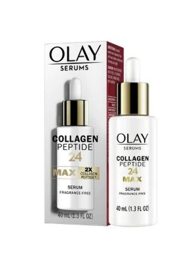 Olay Collagen Peptide 24 MAX Serum - Fragrance Free - 1.3 fl oz