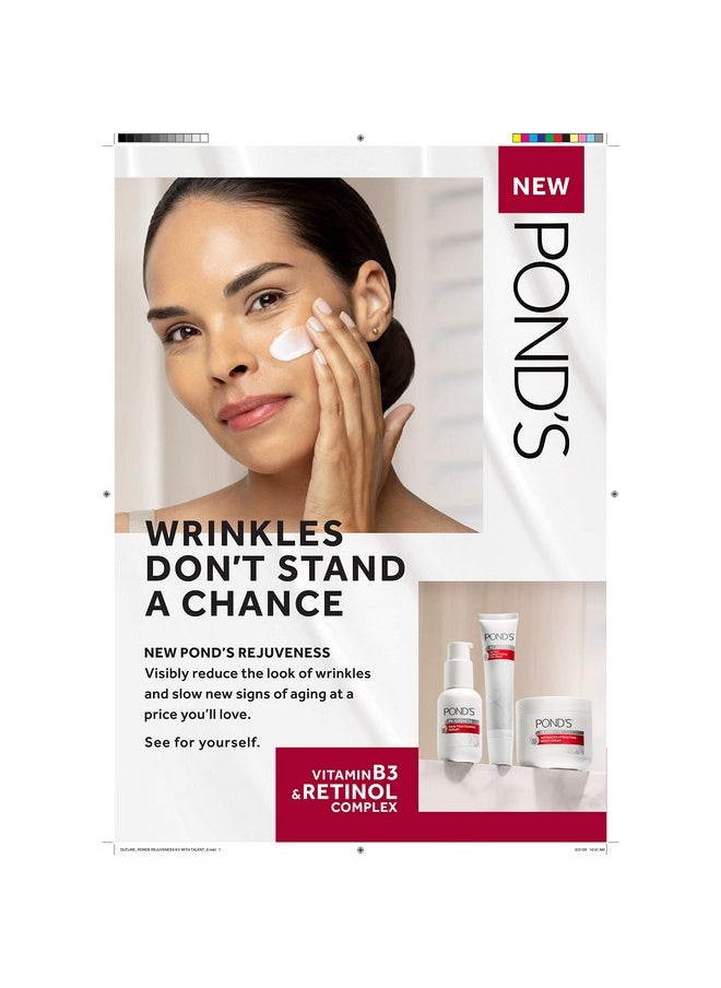 Pond's Skin Tightening Serum Visibly Tightens The Appearance Of Skin & Helps Slow New Signs of Aging Rejuveness Face Serum 1.7 Oz