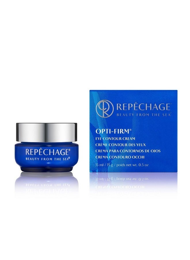 Repechage Opti Firm Contour Cream - Advanced Anti Aging Under Eye Cream Helps Reduce Appearance of Crow’s Feet Dark Circles, Puffiness, Wrinkles, and Fine Lines, 15 ml.
